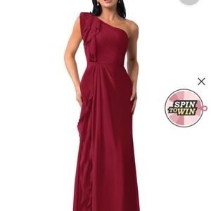 Azazie bridesmaid wedding dress
